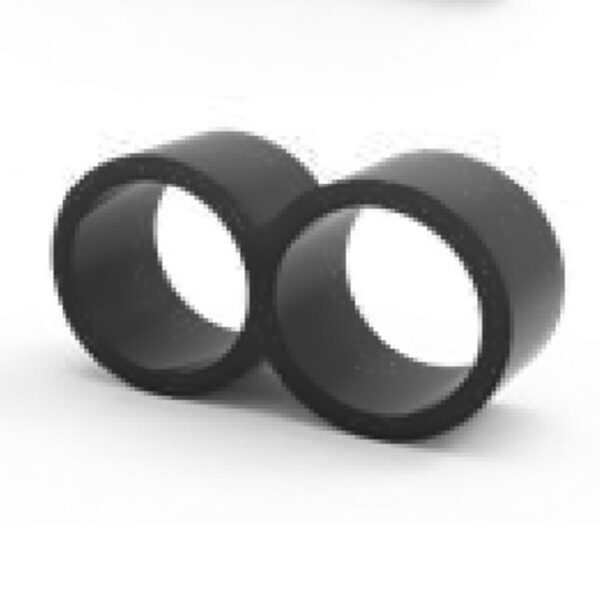 BLACK END CAP 8 TYPE 16 MM